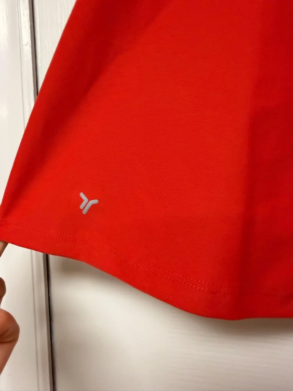 Old Navy PowerSoft Athletic Dress M Red Built In Shorts Tennis Pickleball Go Dry - Picture 8 of 14